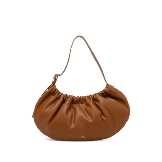 26SS 아페쎄 니논 후프 숄더백 PUAAT F67049 CAB BROWN