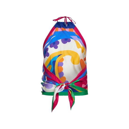 26SS 에트로 블라우스 AKE73 WRJA0147 S9820 WHITE BLUE - ETRO