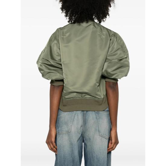 26SS 사카이 봄버 자켓 SCW 302 501 GREEN - SACAI