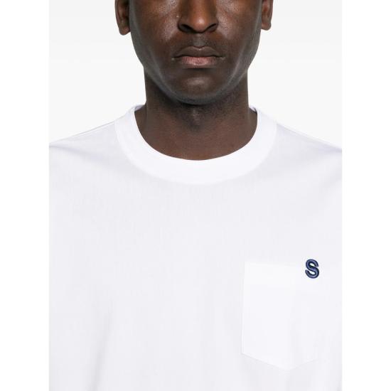 26SS 사카이 반팔 티셔츠 SCM 336 101 WHITE - SACAI