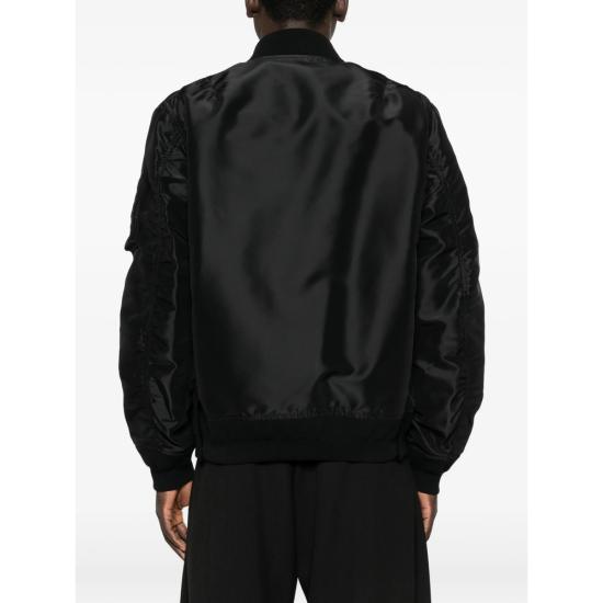 26SS 사카이 봄버 자켓 SCM 301 001 BLACK - SACAI
