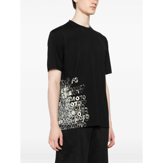 26SS 와이쓰리 반팔 티셔츠 KR2223 BLACK BLACK WHITE - Y-3