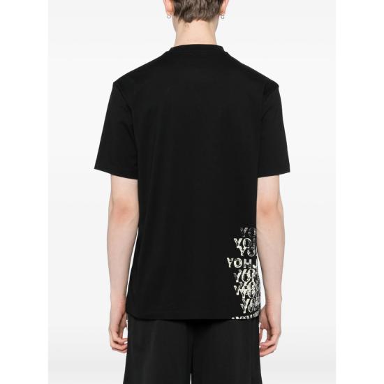 26SS 와이쓰리 반팔 티셔츠 KR2223 BLACK BLACK WHITE - Y-3