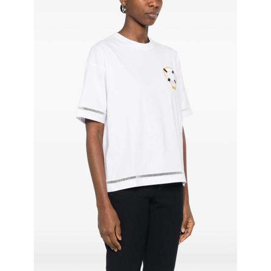 26SS 비베타 반팔 티셔츠 VM1TS0025 PC082 1001 WHITE - VIVETTA