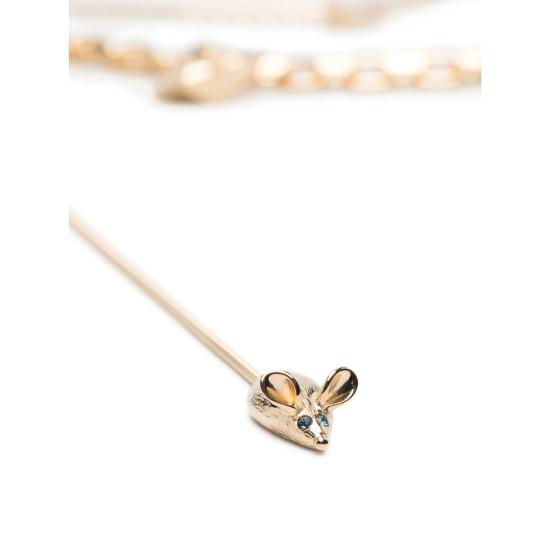 26SS 비베타 키링 VM1JW0153 MT037 G304 GOLD WHITE - VIVETTA