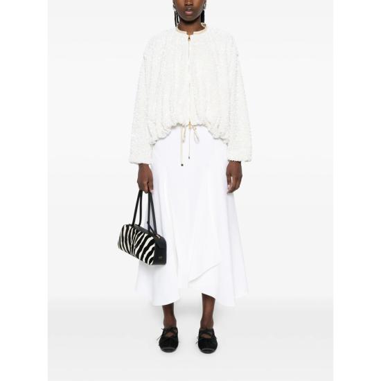 26SS 비베타 봄버 자켓 VM1GB0025 TE106 1081 WHITE - VIVETTA