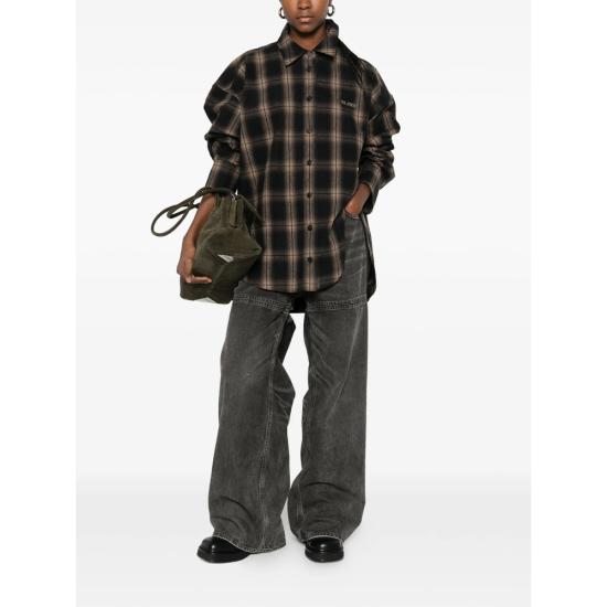 26SS 디 아티코 데님 팬츠 260WCP00277 CCC129WS 414 BLACK - THE ATTICO