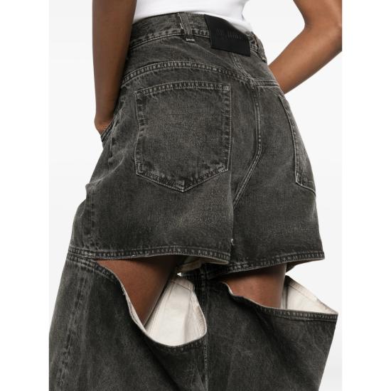 26SS 디 아티코 데님 팬츠 260WCP00277 CCC129WS 414 BLACK - THE ATTICO