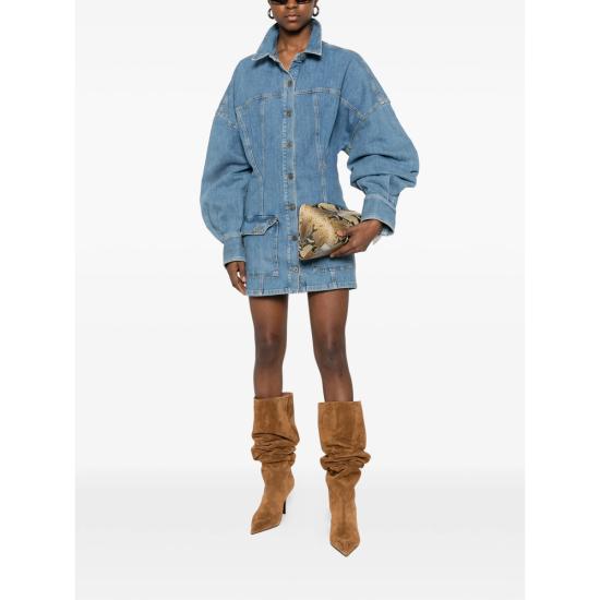 26SS 디 아티코 데님 원피스 260WCA00482 DDS001AA 024 BLUE - THE ATTICO