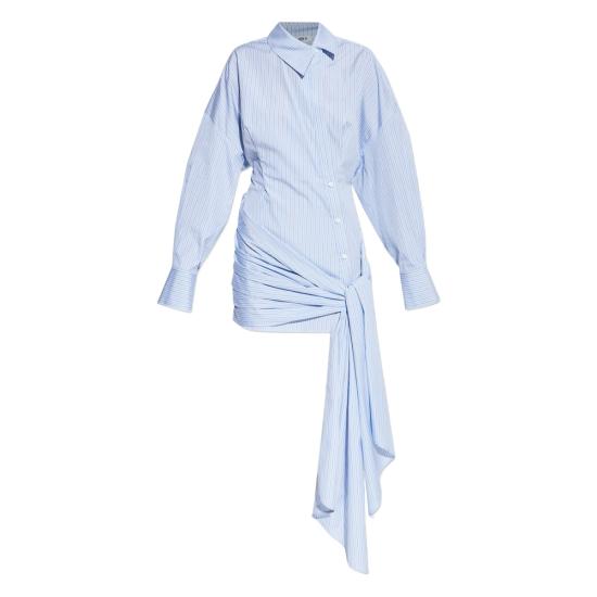 26SS 디 아티코 숏 원피스 260WCA00464 CCC127AA 264 BLUE WHITE