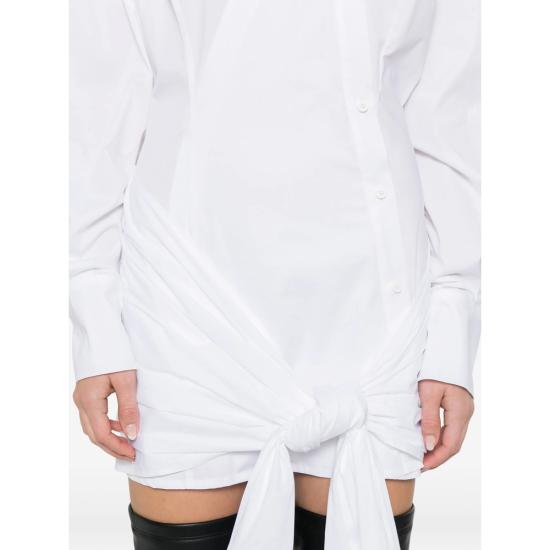 26SS 디 아티코 숏 원피스 260WCA00464 CCE002AA 001 WHITE - THE ATTICO