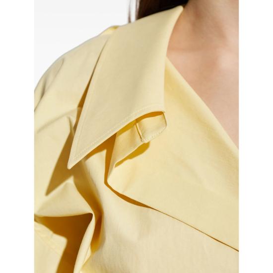 26SS 디 아티코 숏 원피스 260WCA00462 CCC052AA 044 YELLOW - THE ATTICO