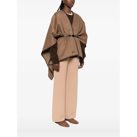 26SS 막스마라 케이프 MXACOLOMBA 700 035 BROWN - MAX MARA