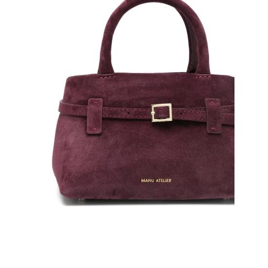 26SS 마누아뜰리에 토트백 2024391 LECAMBON20 MERLO PURPLE - MANU ATELIER