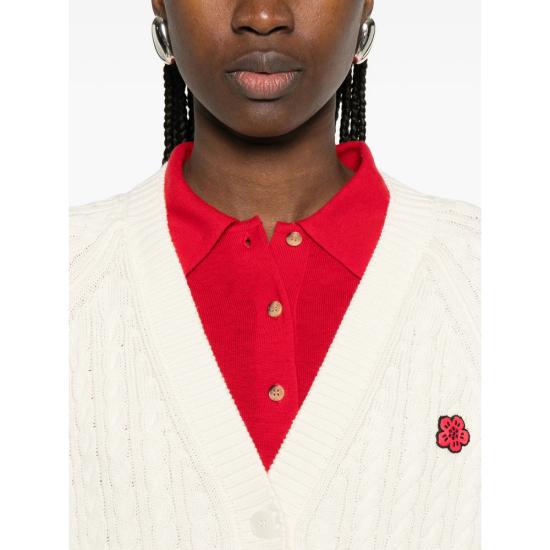 26SS 겐조 가디건 FG52CA7283LK 03 NEUTRALS - KENZO