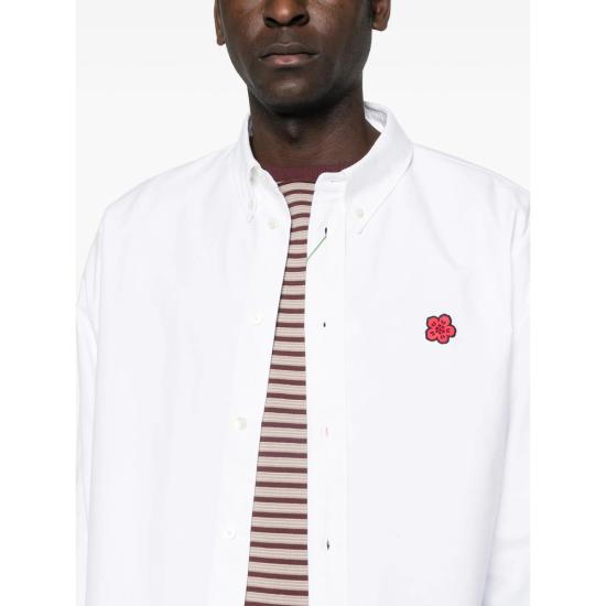 26SS 겐조 긴팔 셔츠 FG55CH4109LO 01 WHITE - KENZO