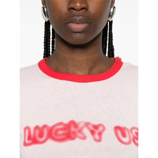 26SS 겐조 반팔 티셔츠 FG52TS0124SK 34 PINK RED - KENZO