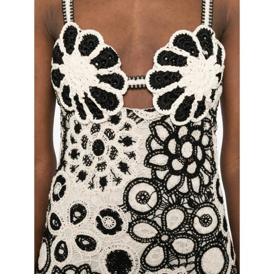 26SS 팻보 숏 원피스 VEC32568 BLKWH WHITE BLACK - PATBO