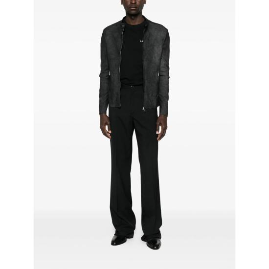 26SS 조르지오 브라토 가죽 자켓 GU26S9486BISSN NERO BLACK - GIORGIO BRATO