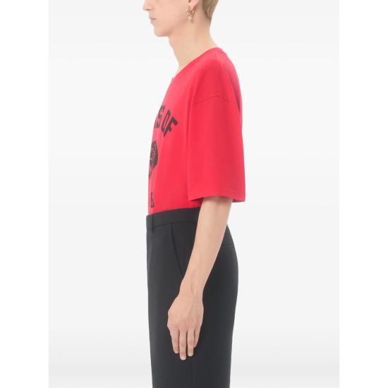 26SS 발렌티노 가라바니 반팔 티셔츠 8V3MG18ABAR AI5 RED - VALENTINO GARAVANI