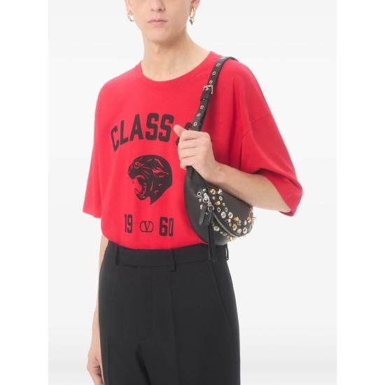 26SS 발렌티노 가라바니 반팔 티셔츠 8V3MG18ABAR AI5 RED - VALENTINO GARAVANI