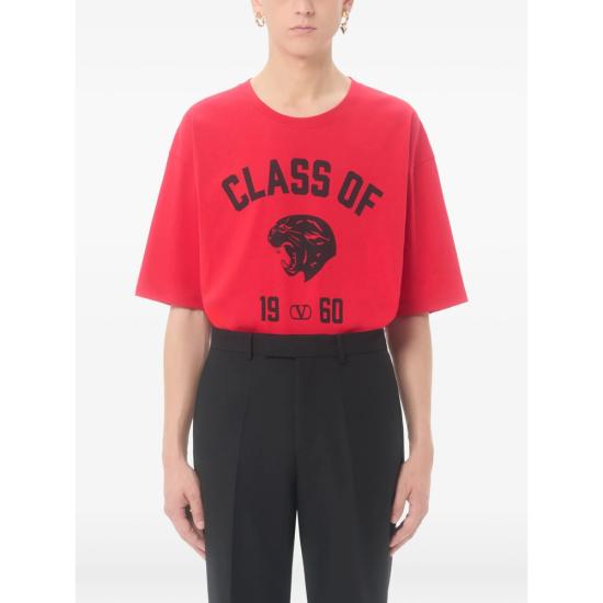 26SS 발렌티노 가라바니 반팔 티셔츠 8V3MG18ABAR AI5 RED - VALENTINO GARAVANI