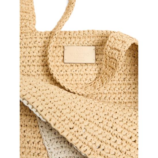 26SS 발렌티노 가라바니 토트백 8W2B0S10QET CEM NEUTRALS WHITE - VALENTINO GARAVANI