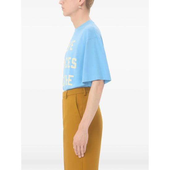 26SS 발렌티노 가라바니 반팔 티셔츠 8V3MG17UBBA BLM BLUE - VALENTINO GARAVANI