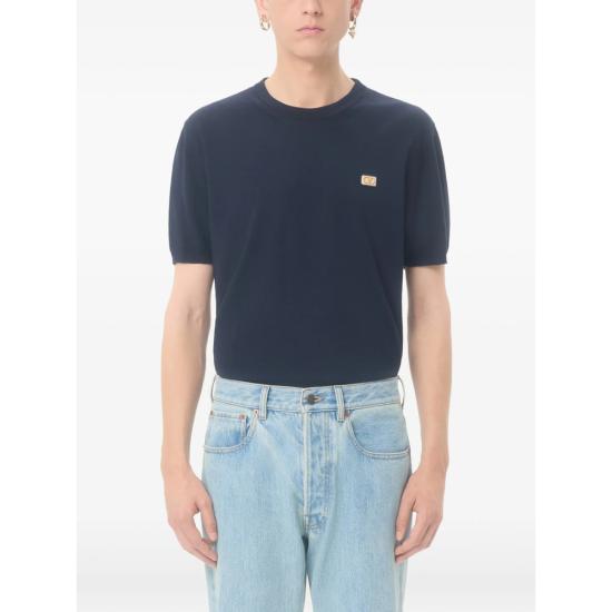 26SS 발렌티노 가라바니 반팔 티셔츠 8V3KCE60BCJ 598 BLUE - VALENTINO GARAVANI