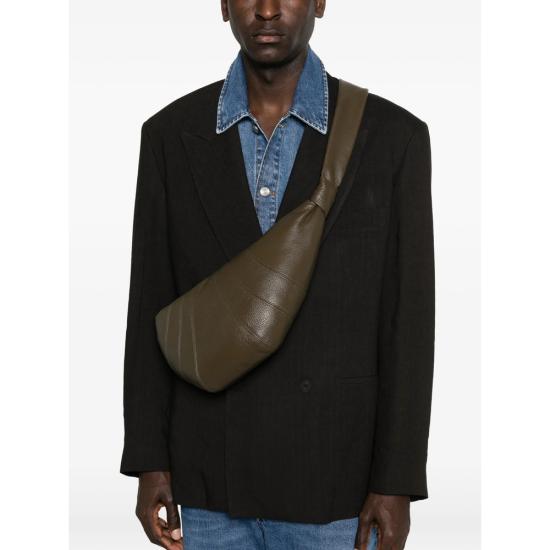 26SS 르메르 미디엄 크루아상 크로스백 BG0001 LL0018 GR691 GREEN - LEMAIRE