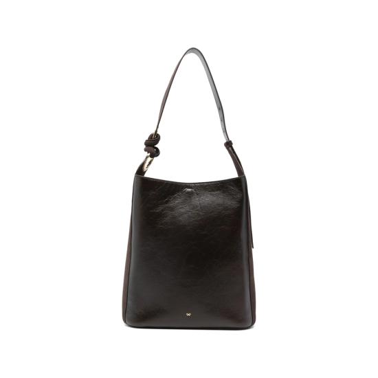 26SS 안야힌드마치 숄더백 204118 SS260082 CHOCO BROWN