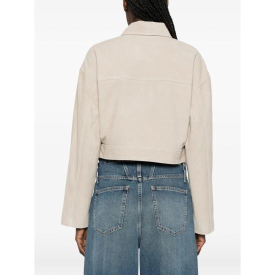 26SS 애니빙 가죽 자켓 A 01 11782 TPU1 NEUTRALS - ANINE BING