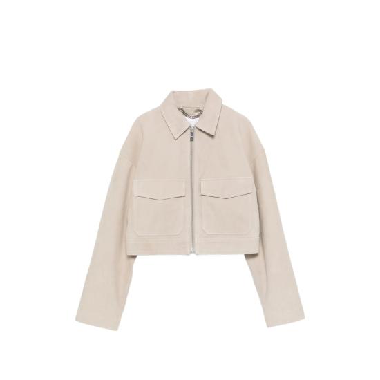 26SS 애니빙 가죽 자켓 A 01 11782 TPU1 NEUTRALS