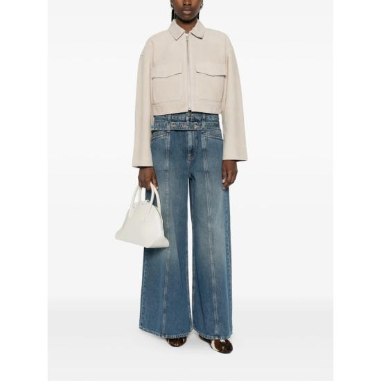 26SS 애니빙 가죽 자켓 A 01 11782 TPU1 NEUTRALS - ANINE BING