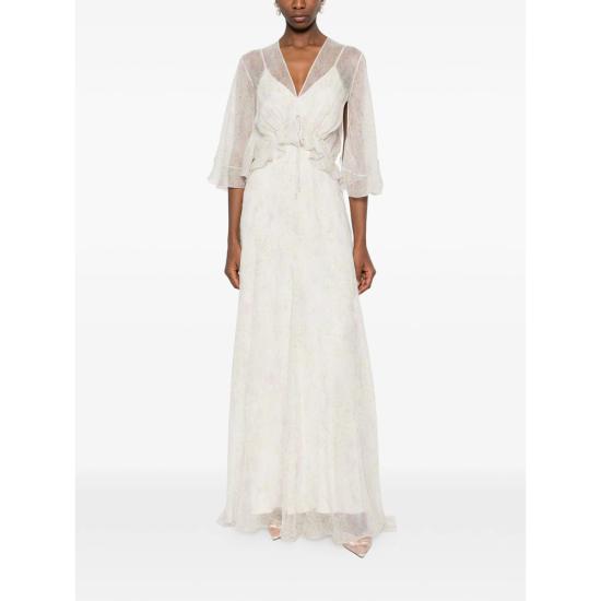 26SS 알베르타 페레티 롱 원피스 1651 A0456 224 NEUTRALS - ALBERTA FERRETTI