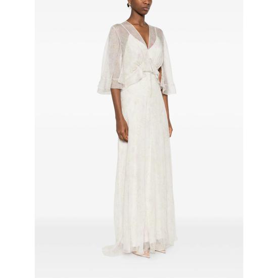 26SS 알베르타 페레티 롱 원피스 1651 A0456 224 NEUTRALS - ALBERTA FERRETTI