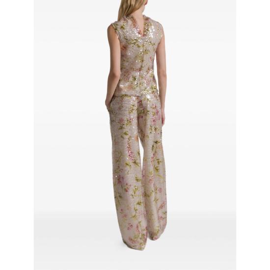 26SS 알베르타 페레티 스트레이트 팬츠 1646 A0324 888 NEUTRALS PINK - ALBERTA FERRETTI