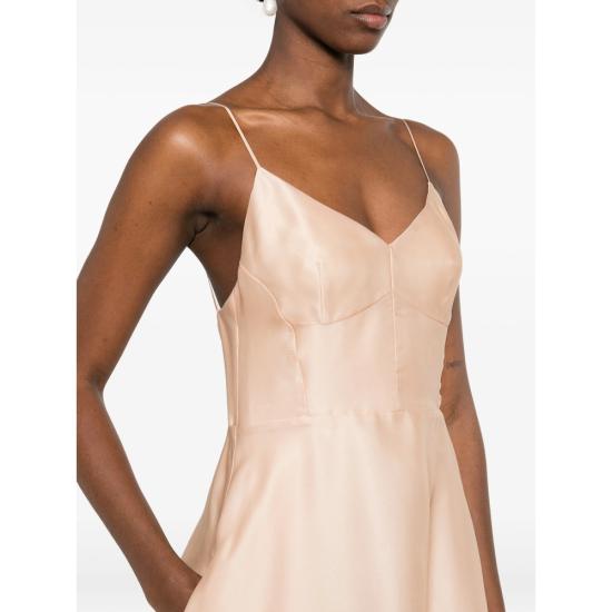 26SS 알베르타 페레티 미디 원피스 1619 A0407 180 NEUTRALS - ALBERTA FERRETTI