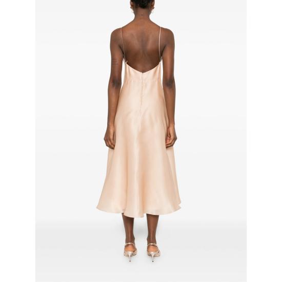 26SS 알베르타 페레티 미디 원피스 1619 A0407 180 NEUTRALS - ALBERTA FERRETTI