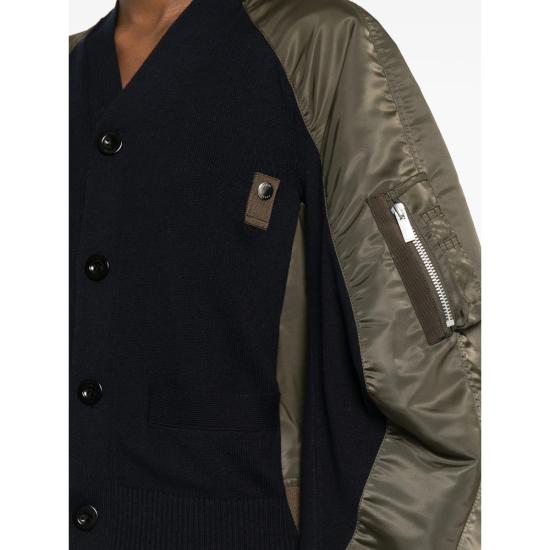 26SS 사카이 봄버 자켓 26 08309 233 BLUE GREEN - SACAI