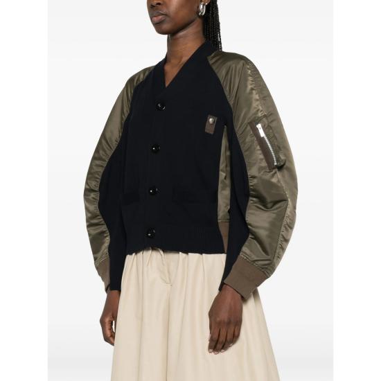 26SS 사카이 봄버 자켓 26 08309 233 BLUE GREEN - SACAI