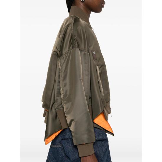 26SS 사카이 봄버 자켓 26 08304 531 GREEN ORANGE - SACAI