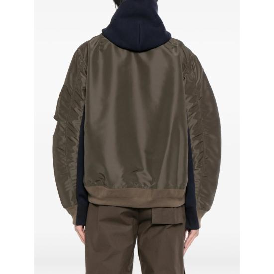 26SS 사카이 숏패딩 26 03948M 233 BLUE GREEN - SACAI