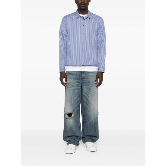 26SS 사카이 자켓 26 03933M 421 BLUE WHITE - SACAI