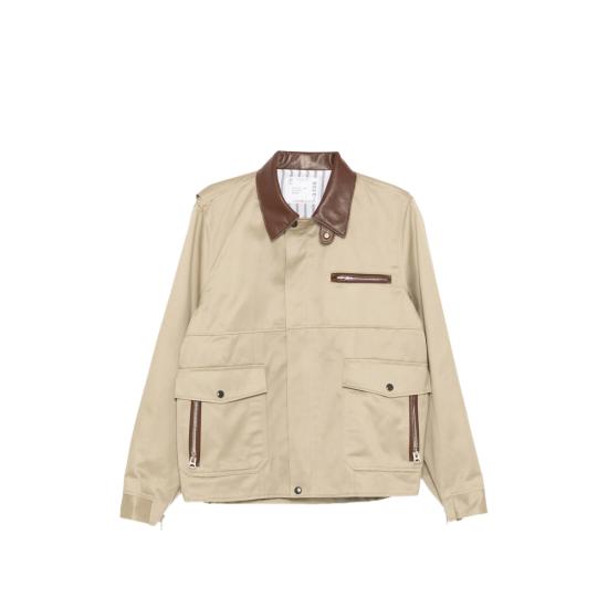 26SS 사카이 자켓 26 03908M 651 NEUTRALS BROWN