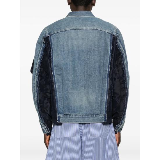 26SS 사카이 데님 자켓 SCM 303 451 BLUE BLACK - SACAI