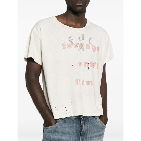 26SS 앙팡리쉬데프리메 반팔 티셔츠 010 871 WHITE NEUTRALS PINK - ENFANTS RICHES DEPRIMES