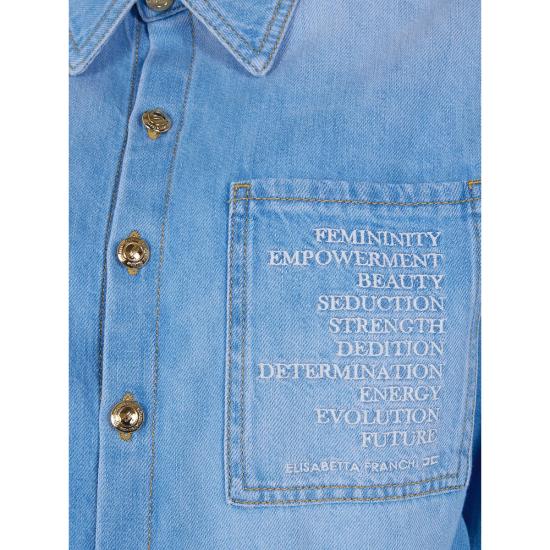 26SS 엘리자베타프랜치 점프수트 TJ44D61E2 192 BLUE - ELISABETTA FRANCHI