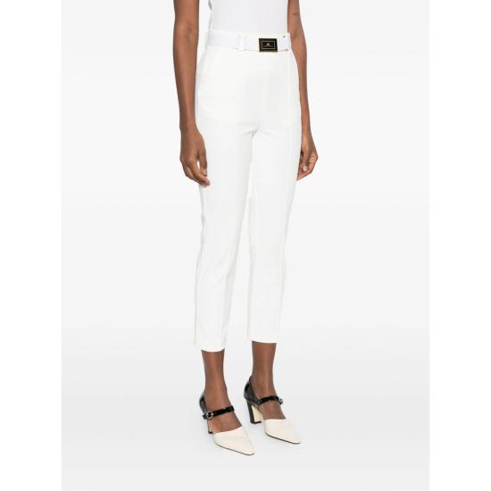 26SS 엘리자베타프랜치 크롭 팬츠 PA13261E2 360 WHITE - ELISABETTA FRANCHI