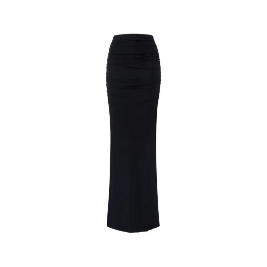 26SS 엘리자베타프랜치 롱 원피스 GO16261E2 110 BLACK - ELISABETTA FRANCHI